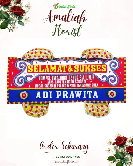 Papan Bunga Ucapan Selamat Lebaksangka